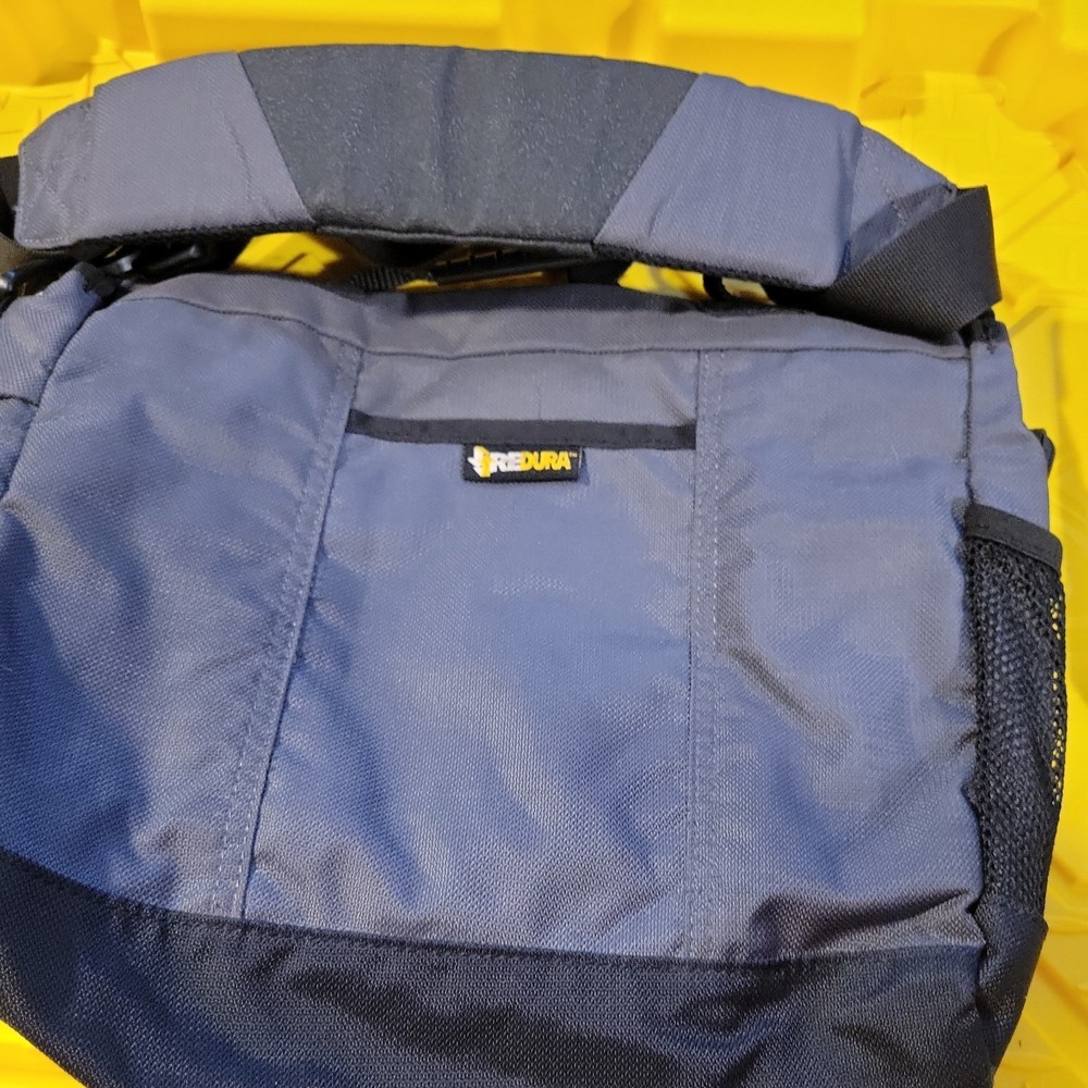 P3- mountain smith, black and gray bag
