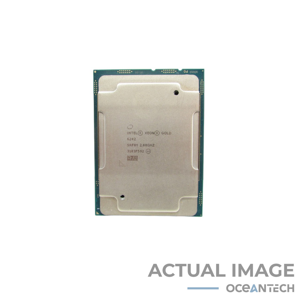 Intel Xeon Gold 6242 SRF8Y 12Core 2.60GHz 22MB CPU Processor