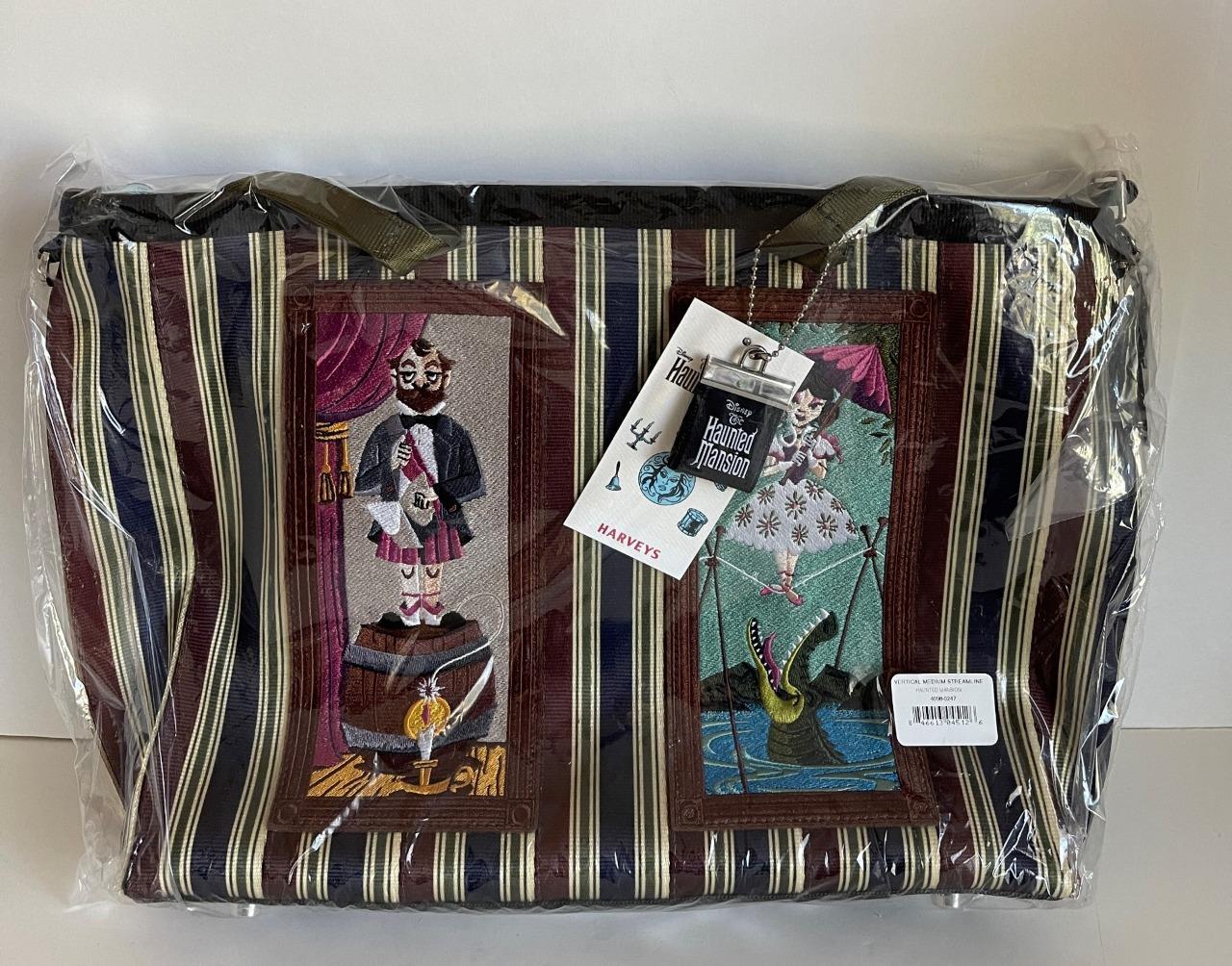 Harvey's Haunted Mansion Portraits Medium Streamline Tote NWT