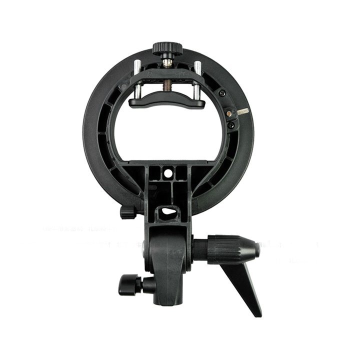 US S-Type Bowens Mount Flash Speedlite Bracket Softbox Holder PK Godox Bracket
