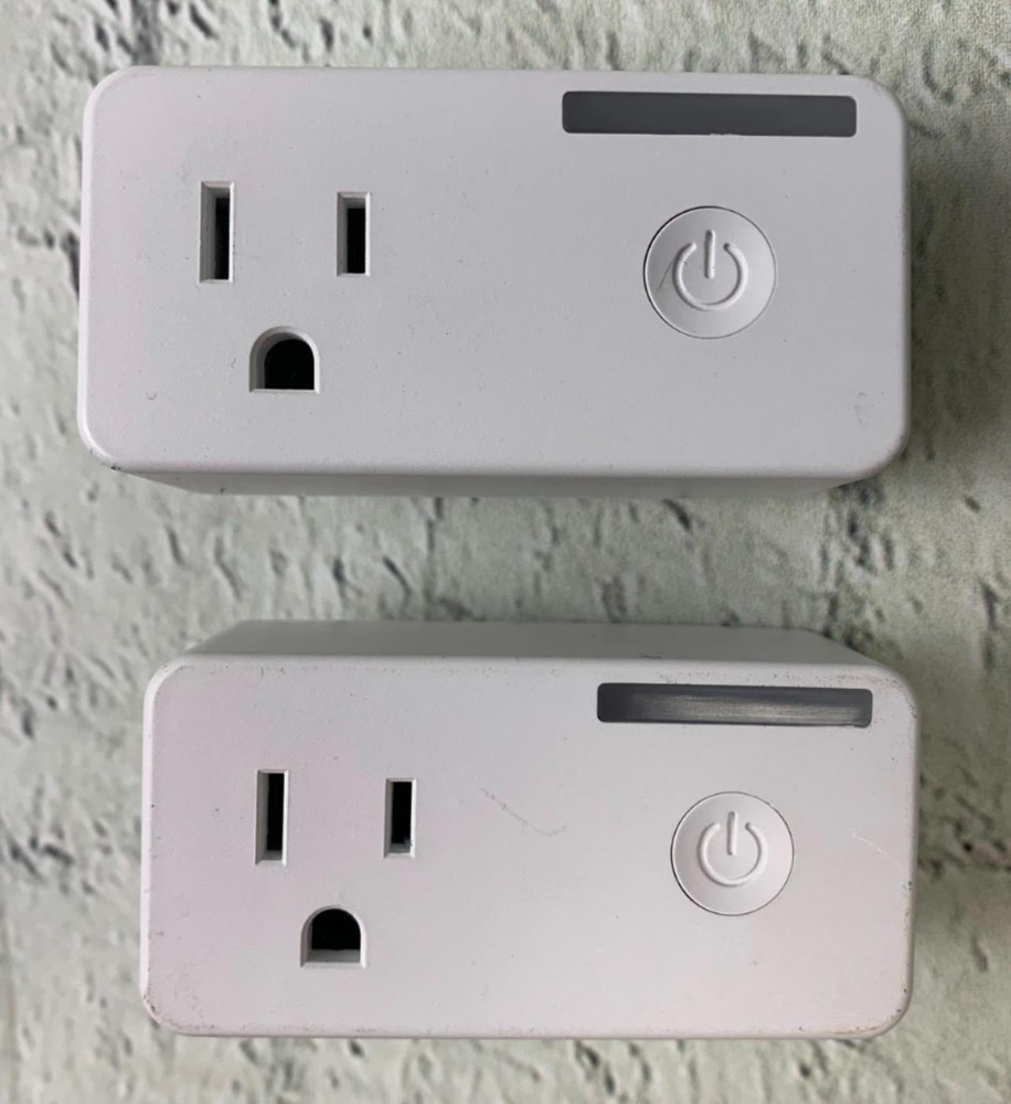 WiFi Heavy Duty Smart Plug Outlet No Hub Required with Timer Function White