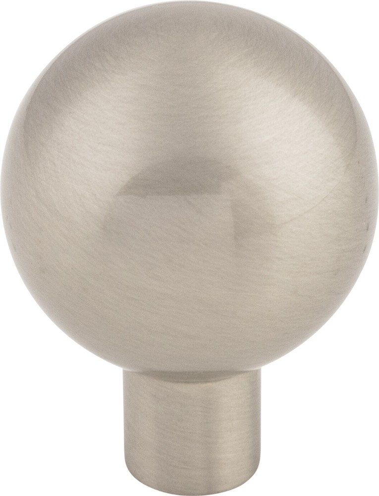 Top Knobs TK762BSN Brookline Knob 1 1/8" Brushed Satin Nickel