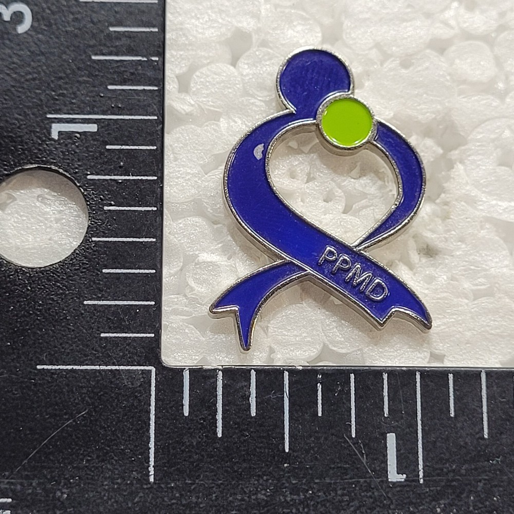 PPMD HAT LAPEL PIN PIN BACK USED (II3582)