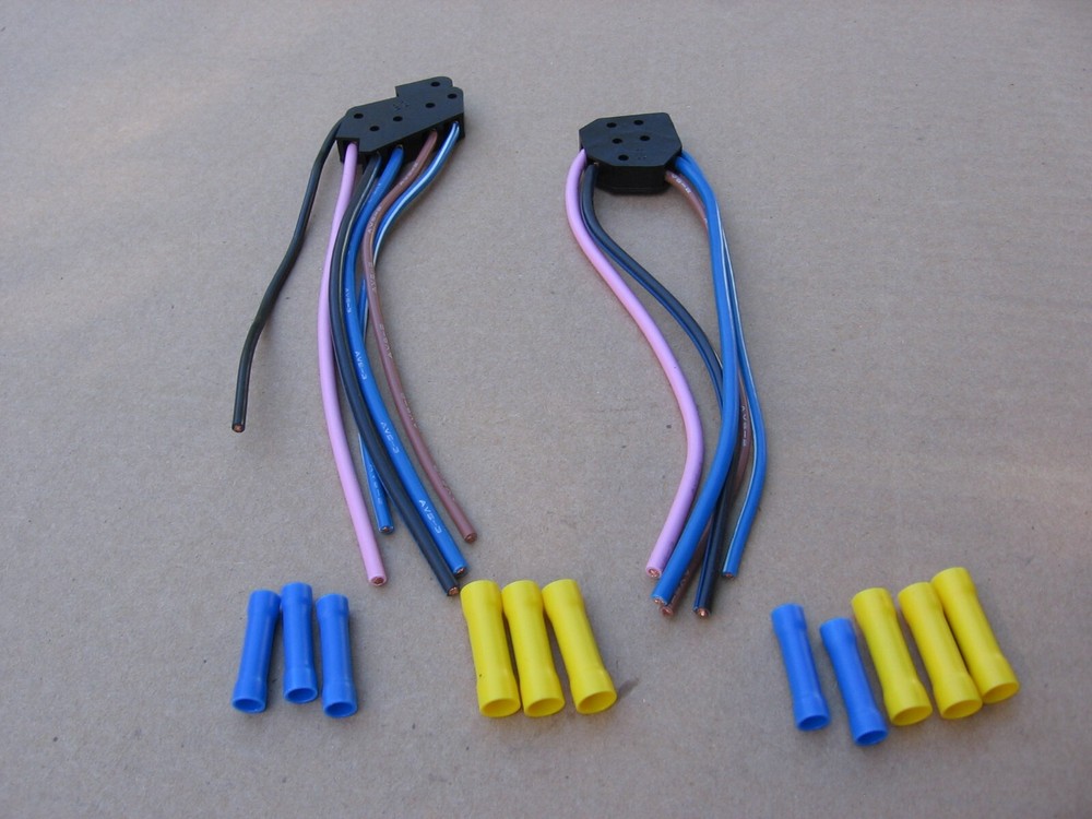 👉GBODY POWER WINDOW SWITCH CONNECTOR PLUG WIRE HARNESS DRIVER-PASSENGER FRONT