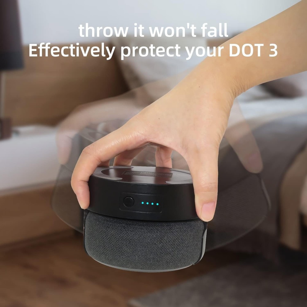 16-Hour Battery Pack for Dot 3rd Gen & Google Mini 2 - Portable & Durable Design