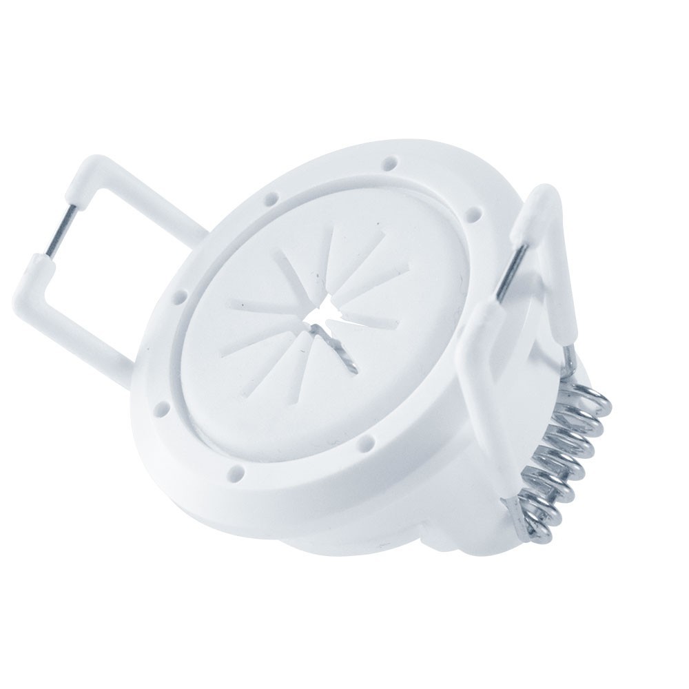 1.5" Cable Pass Through Port Spring Lock - White - Construct Pro Speedy’Z
