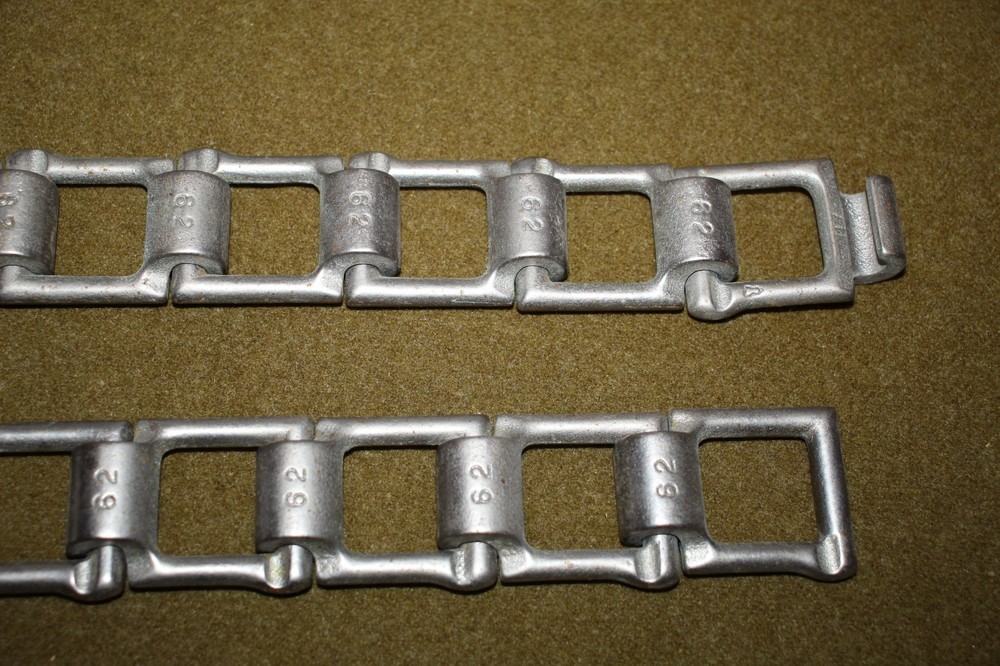 17-Original WW2 German Metal Interlocking Links, Unknown Usage