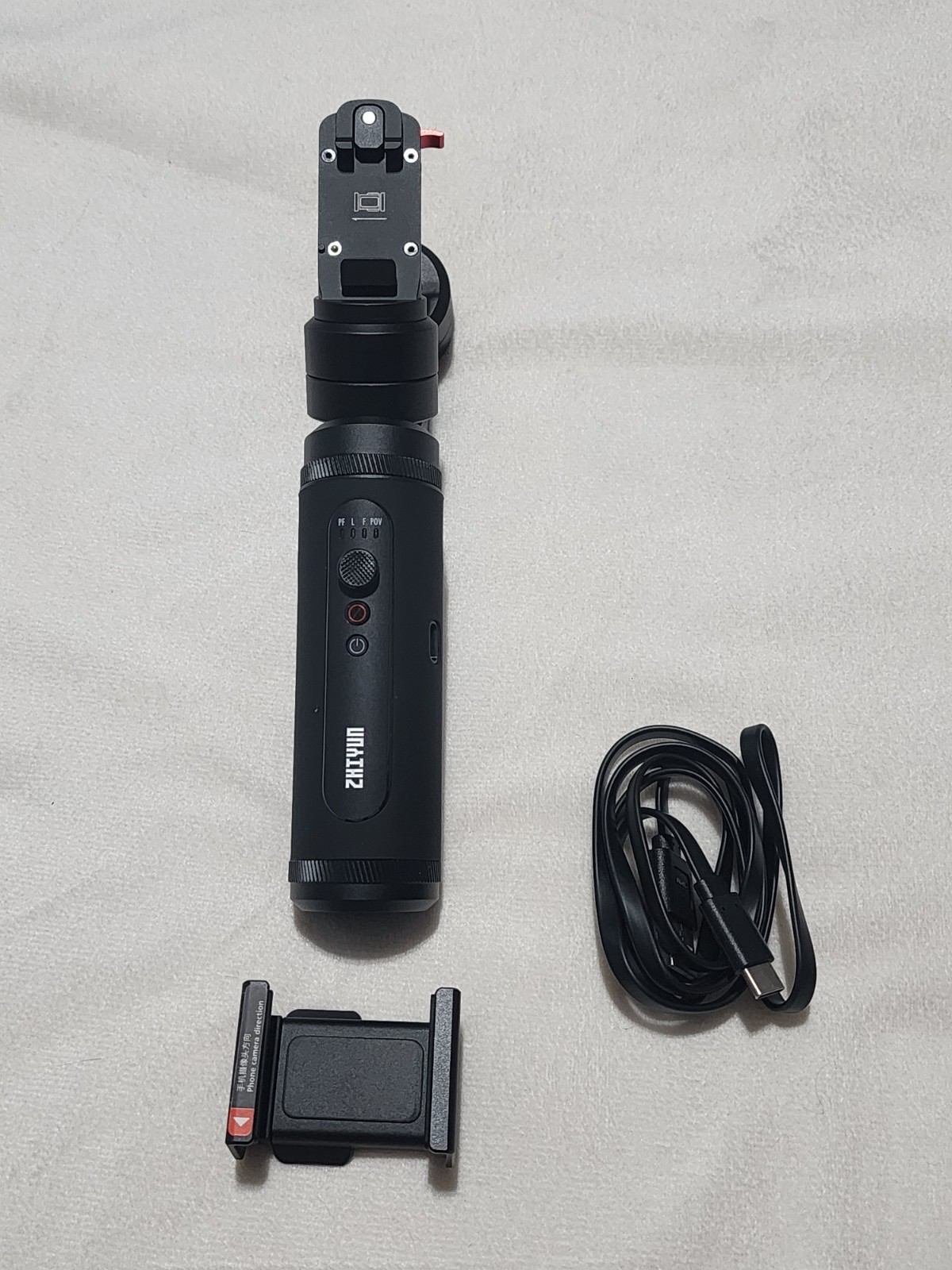 Zhiyun Smooth Q2 Black Smartphone Gimbal Stabilizer NEW OPEN BOX