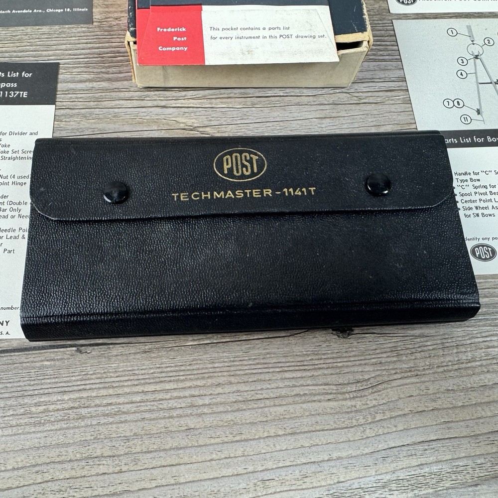 Frederick Post Techmaster - 1141T Drafting & Engineering Set - Made in Germany