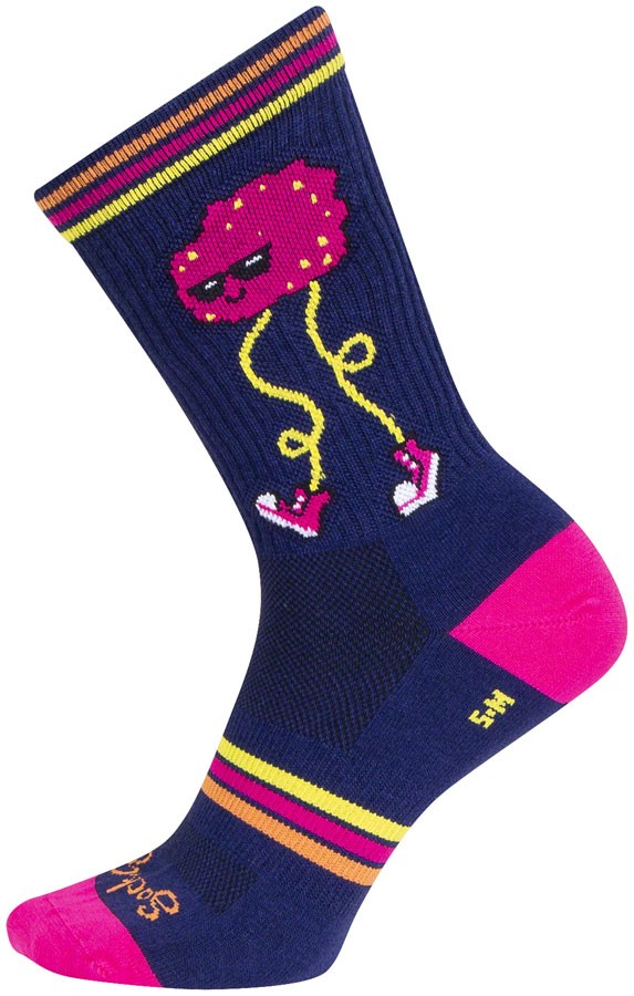 SockGuy Meatball Crew Socks - 6", Large/X-Large