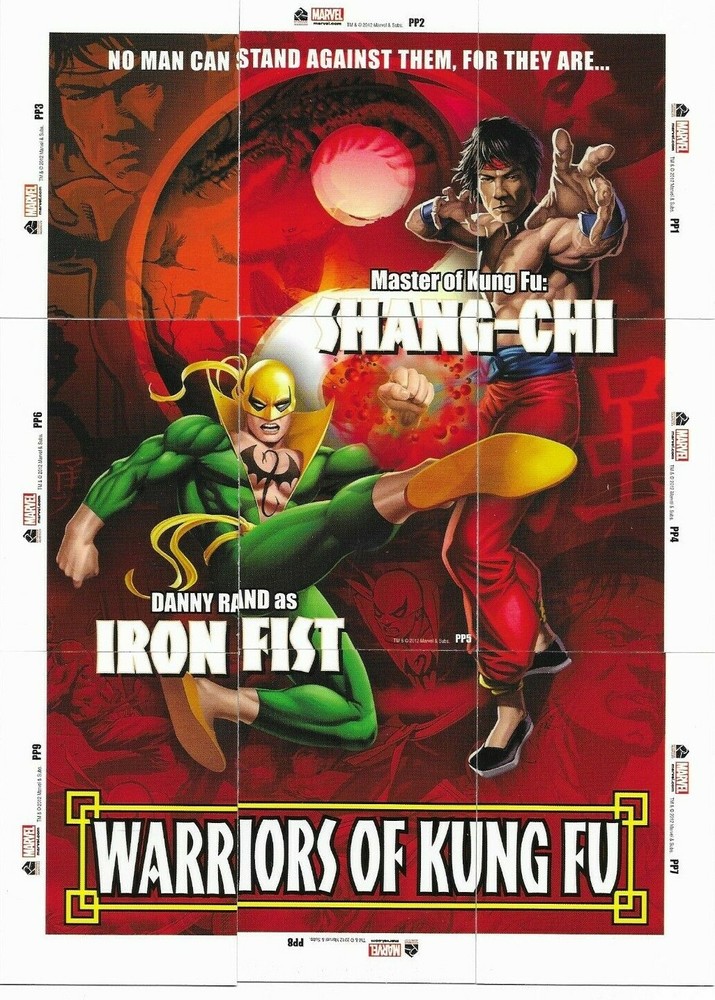 RH Marvel Bronze Age puzzle insert set PP1-PP18