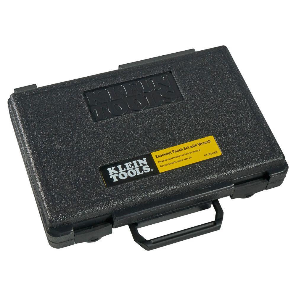 Klein Tools Knockout Punch Set With Wrench