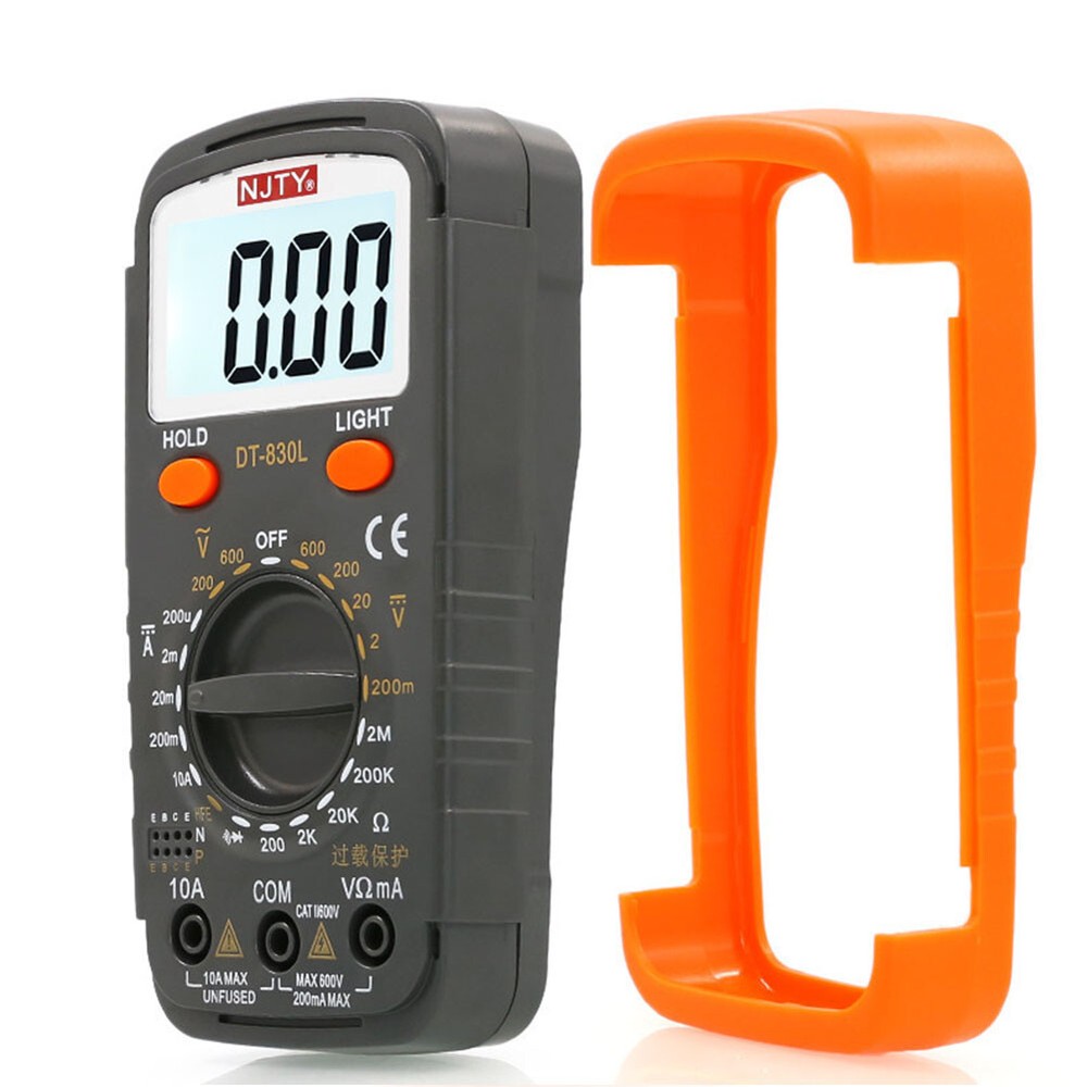 US 1-2 Pack Digital Capacitance Meter Capacitor Pro Tester LCD Backlight Display