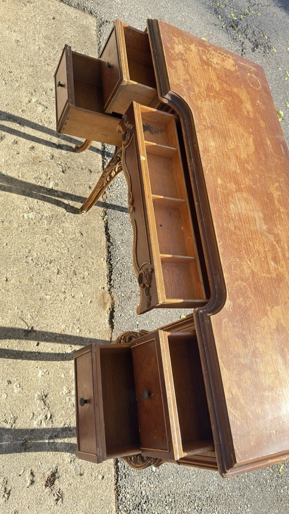 Antique vanity