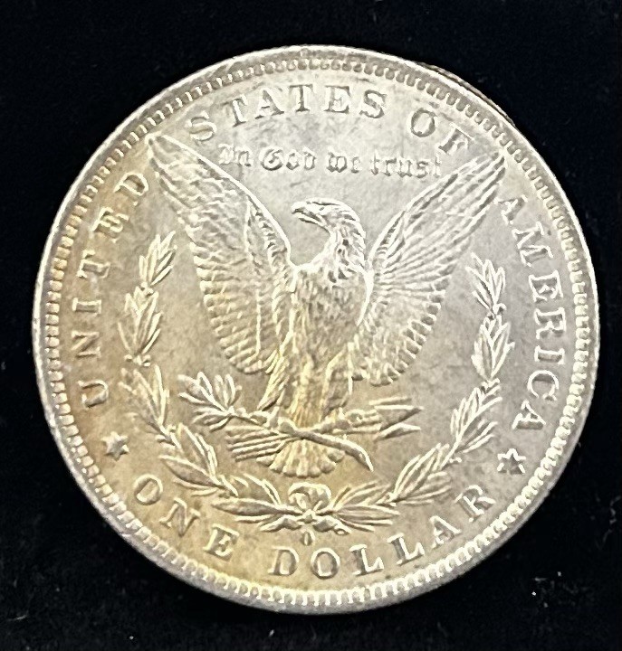 1883-O MORGAN SILVER DOLLAR, BU, GORGEOUS Example