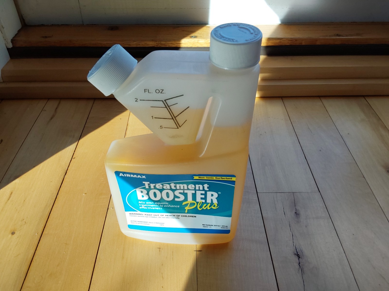 Treatment Booster Plus Surfactant, Increases Effectiveness of Other Solut