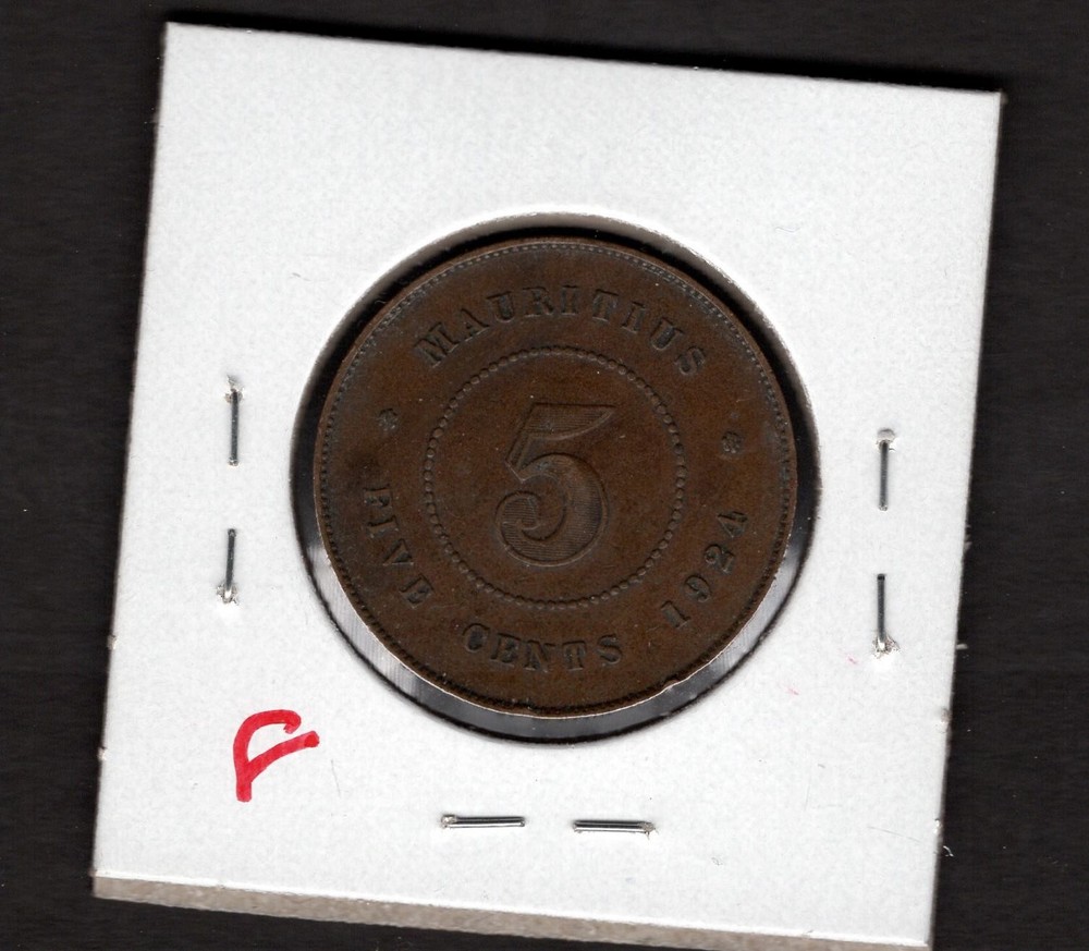 1924 Mauritius- Scarce- VF