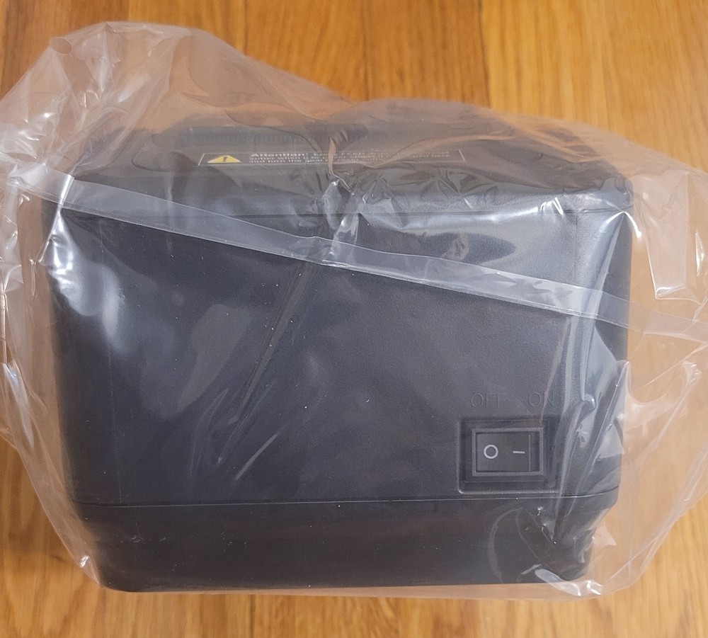 Mini Thermal Receipt Printer Model XK300 NEW OPEN BOX