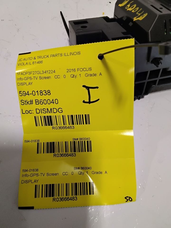 2015-2018 Ford Focus Front 4.2" Display Screen