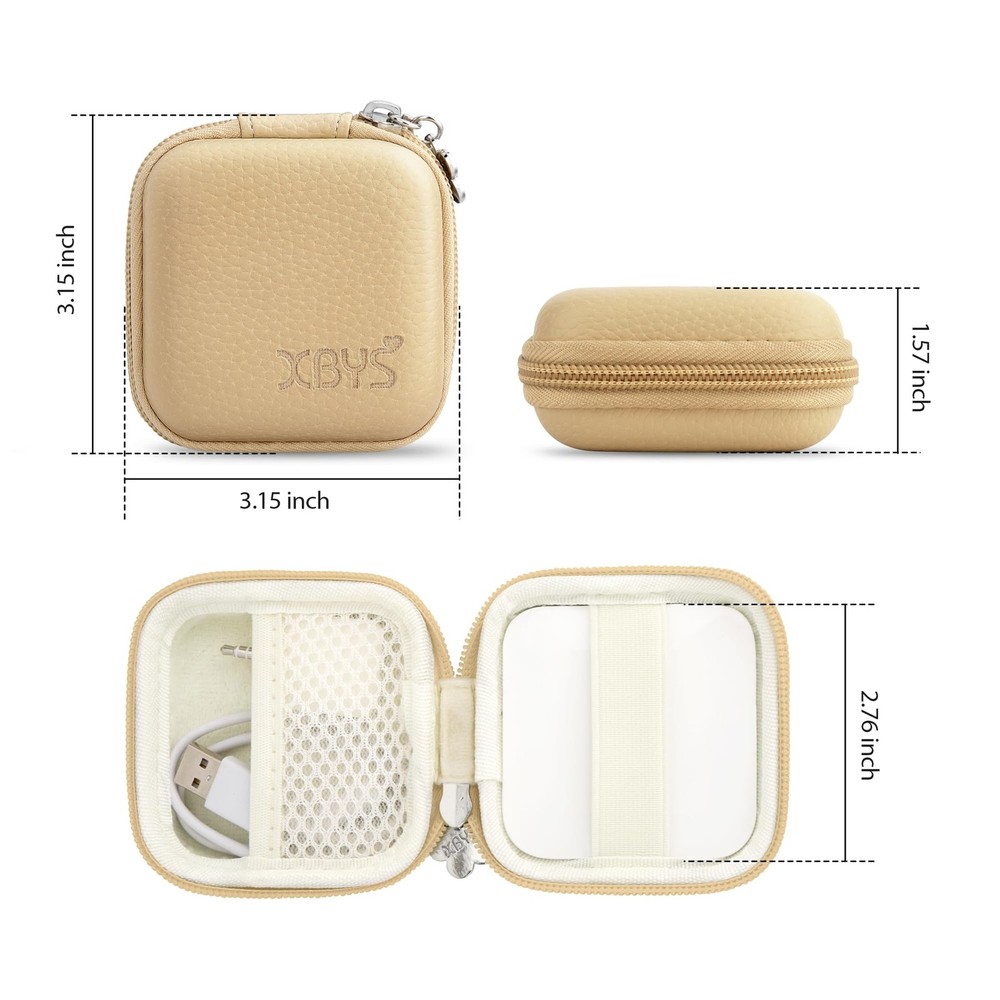 Linpr Card Reader Case for Square Contactless & Chip Light Khaki