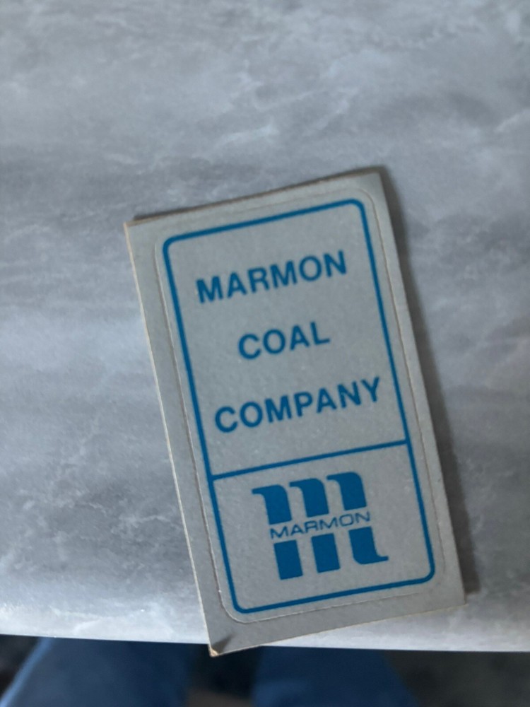 COAL MINING STICKERS Nice Older One
