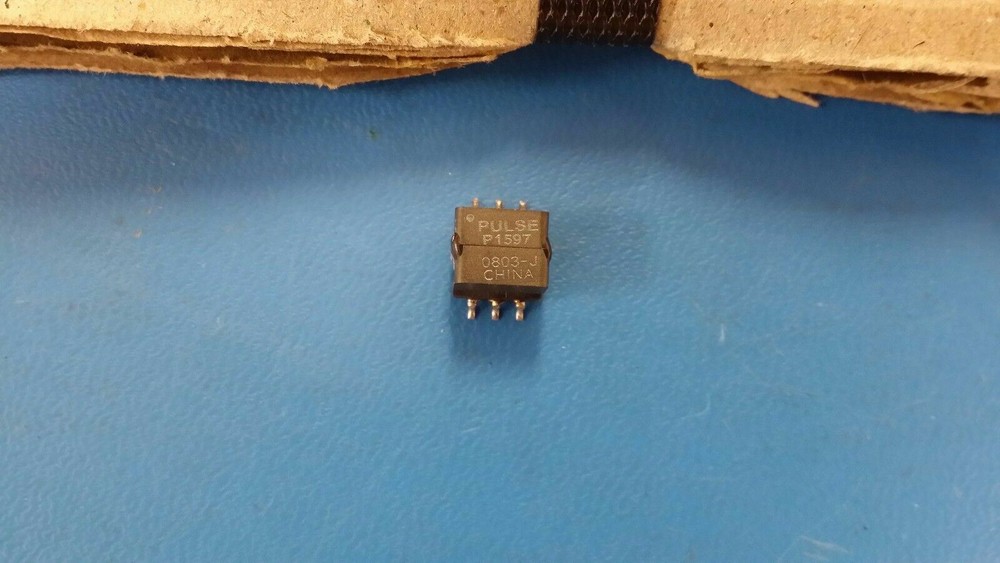 (1PC) P1597 Power Transformer 500Vrms Single Prim. Single Sec. Surface Mount