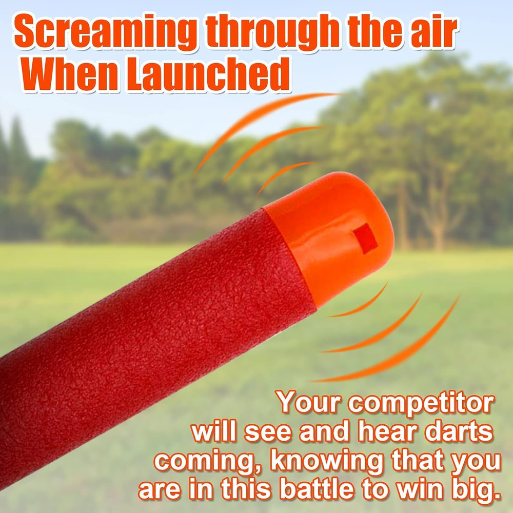 60PCS Mega Dart Refill Pack for N-Strike Mega Series