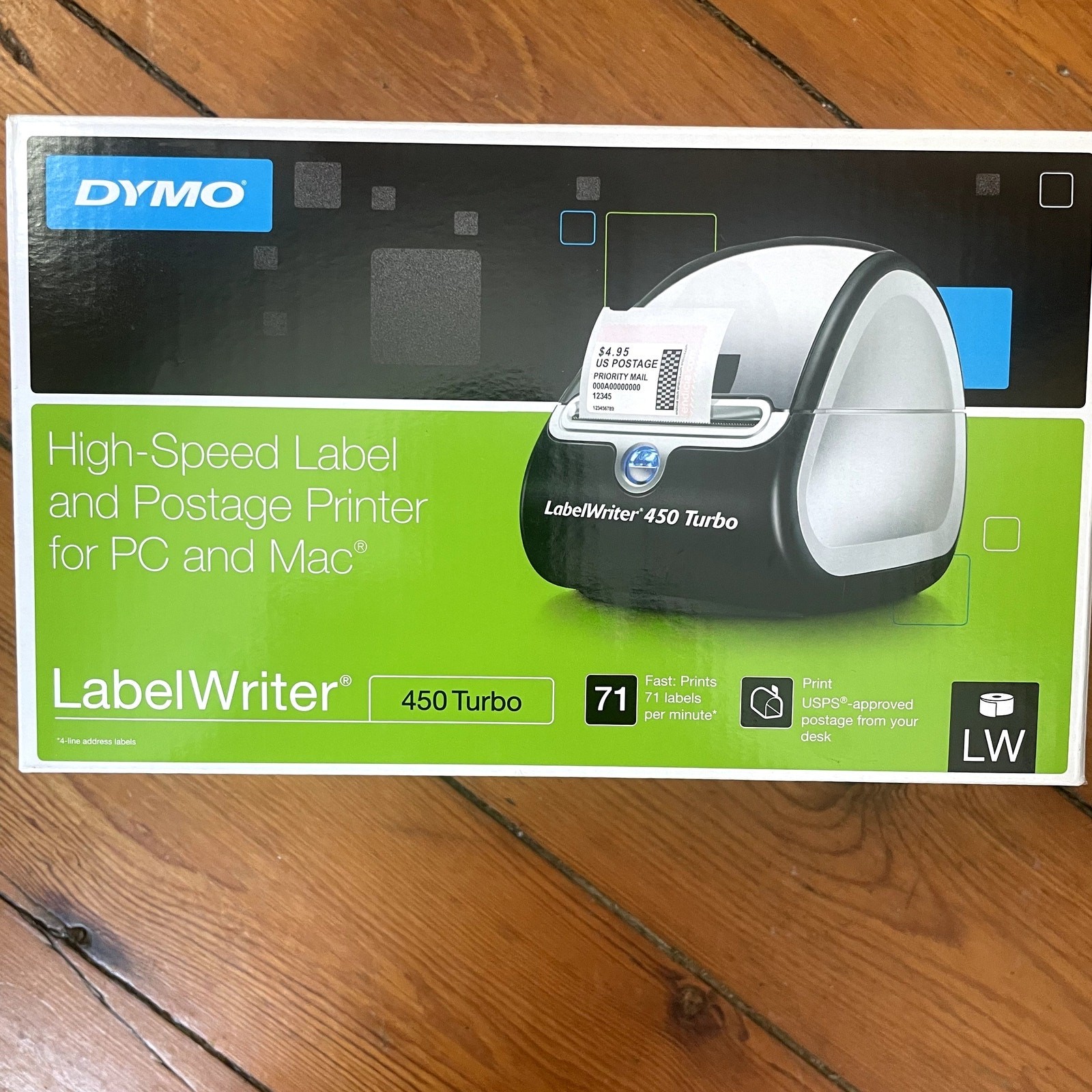 Dymo Label Writer High Speed Label Postage Printer 450 Turbo