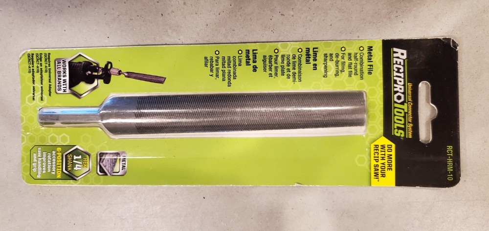 ReciproTools 8-pc Attachment Assortment for Reciprocating Saws.