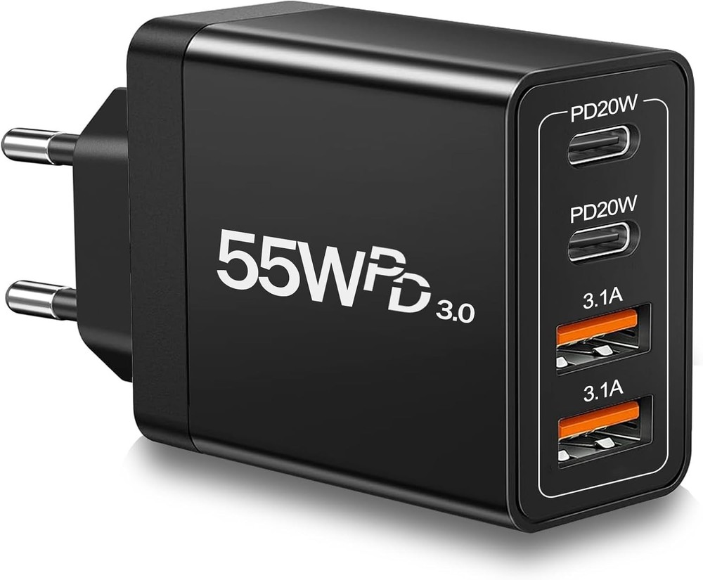 "European USB Type C Wall Charger Europe Travel Plug Adapter for Apple iPhone iP