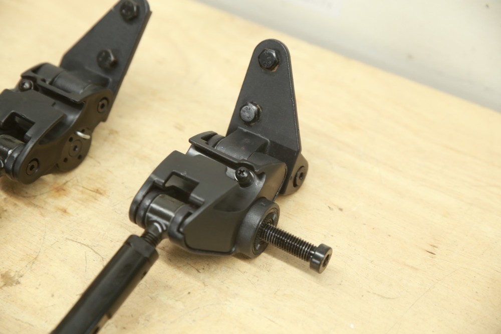 Quantum Flip-Up ARMREST MOUNTS Angle Articulation Brackets - Edge 2.0 3 4Front