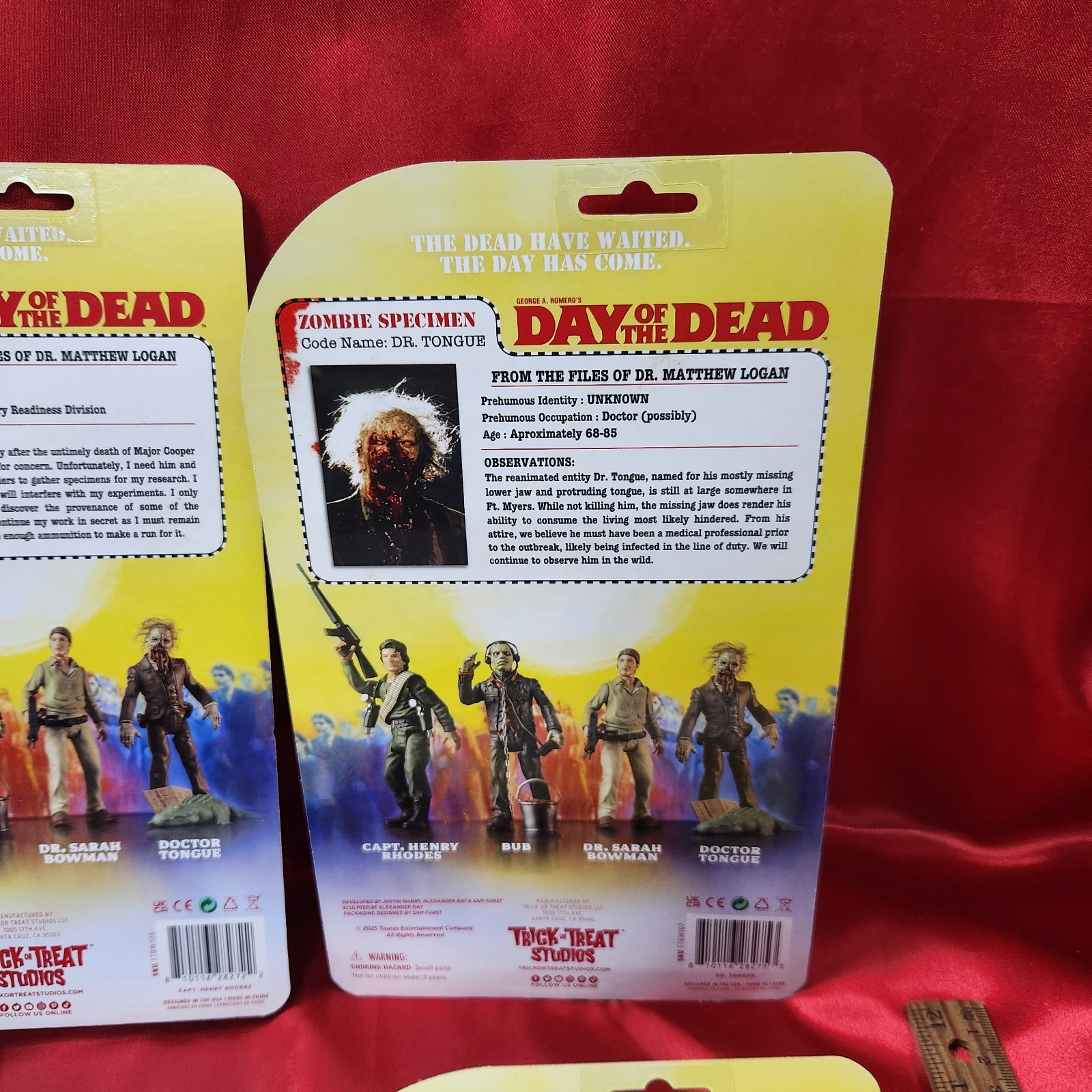 Set of 4 - Day of the Dead Figures - Trick or Treat Studios - IN STOCK