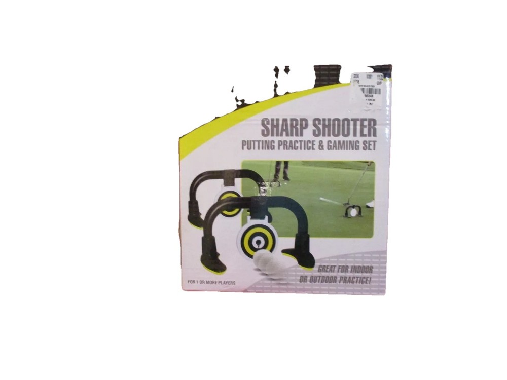 Izzo Golf Sharp Shooter Putt Trainer Putting Alignment Speed Accuracy