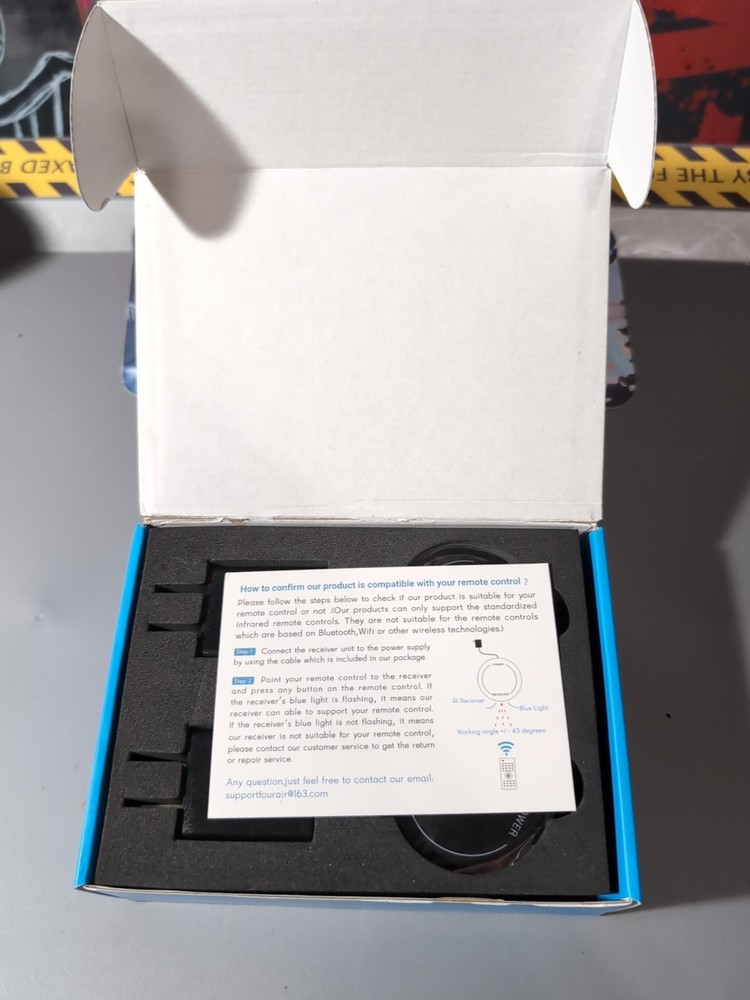 Fourair IR Repeater Kit Wireless Remote Control Extender 700ft Range