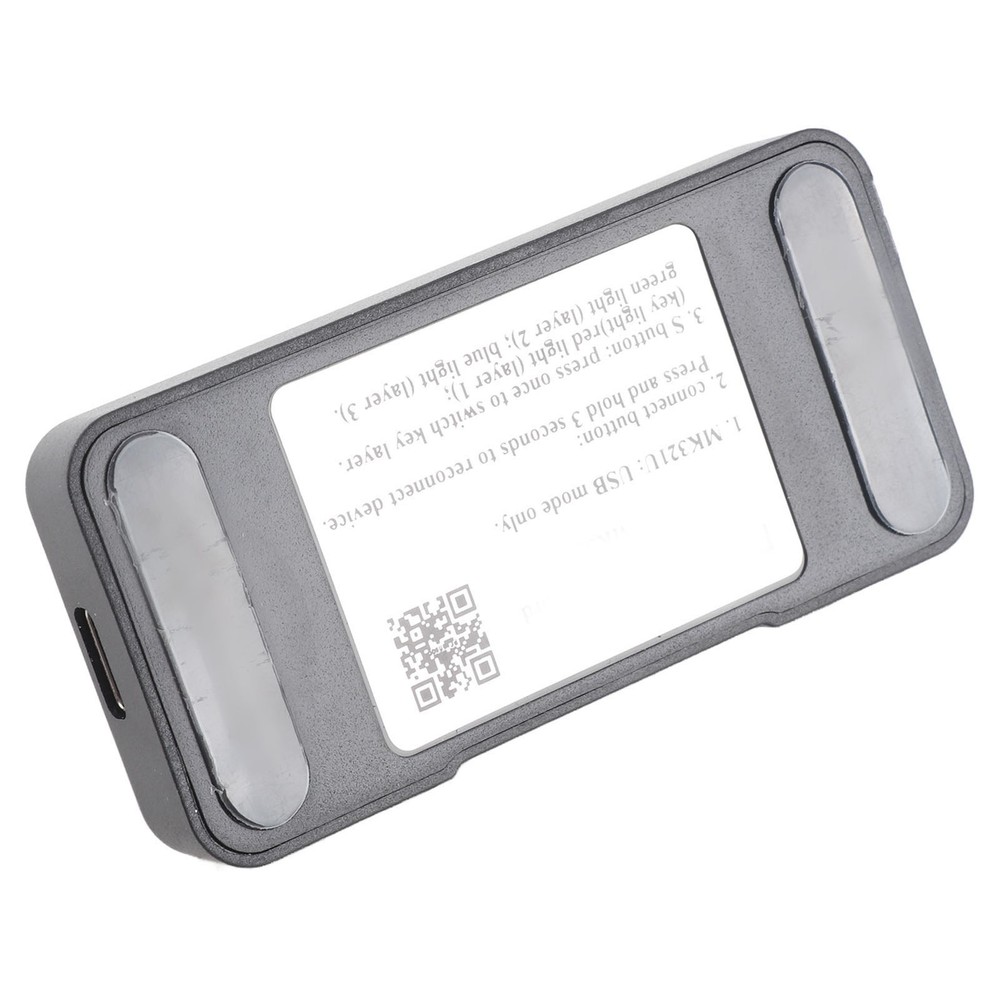 Black 3 Key Keypad RGB Backlit 3 Keys USB Interface Mini Mechanical Program