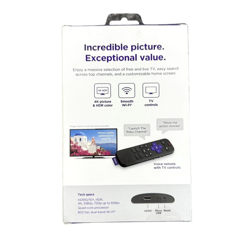 Roku Express 4K+ TV Streaming Device