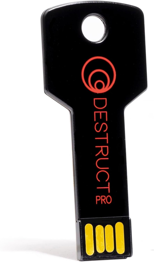 PRO - USB Hard Drive Eraser & Data ion Tool - 3 Phase Crytopgraphic Wipe - Super