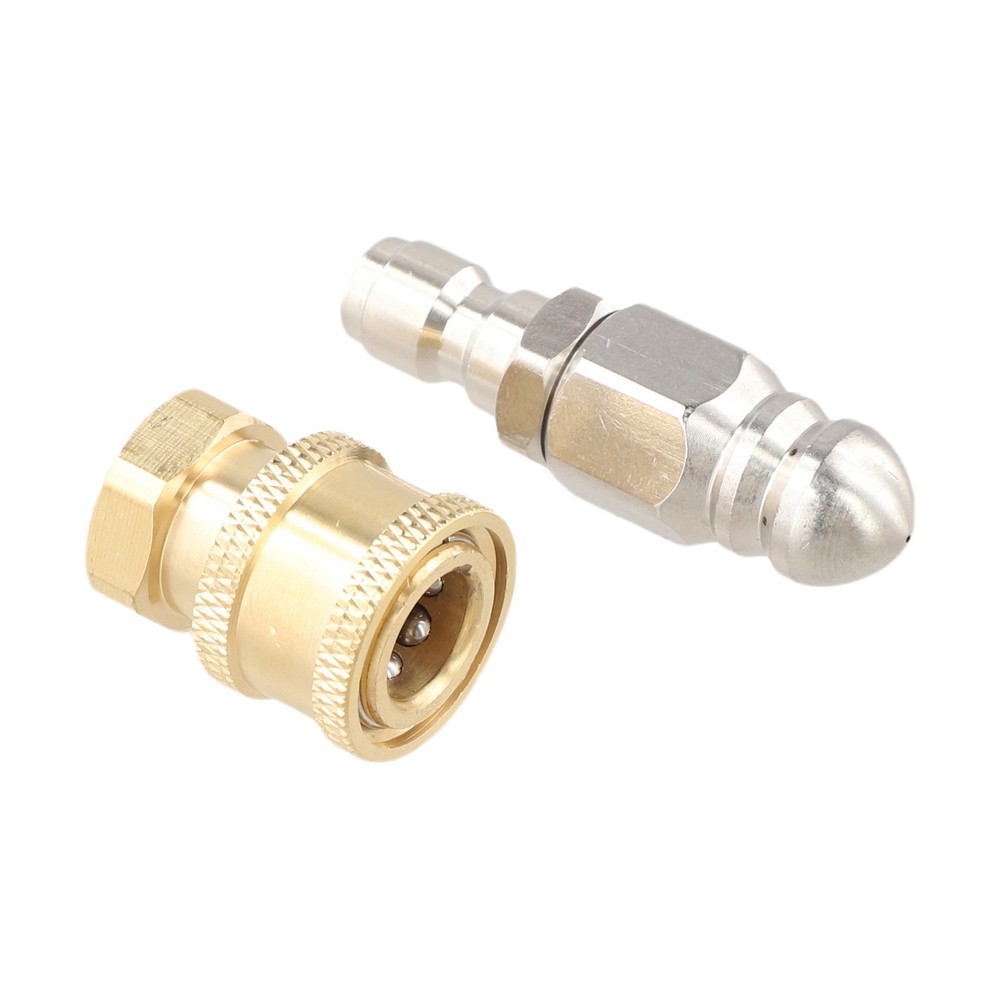 5000 PSI Nozzle Drain Cleaner Easy Connection Effective Blockage Resolution