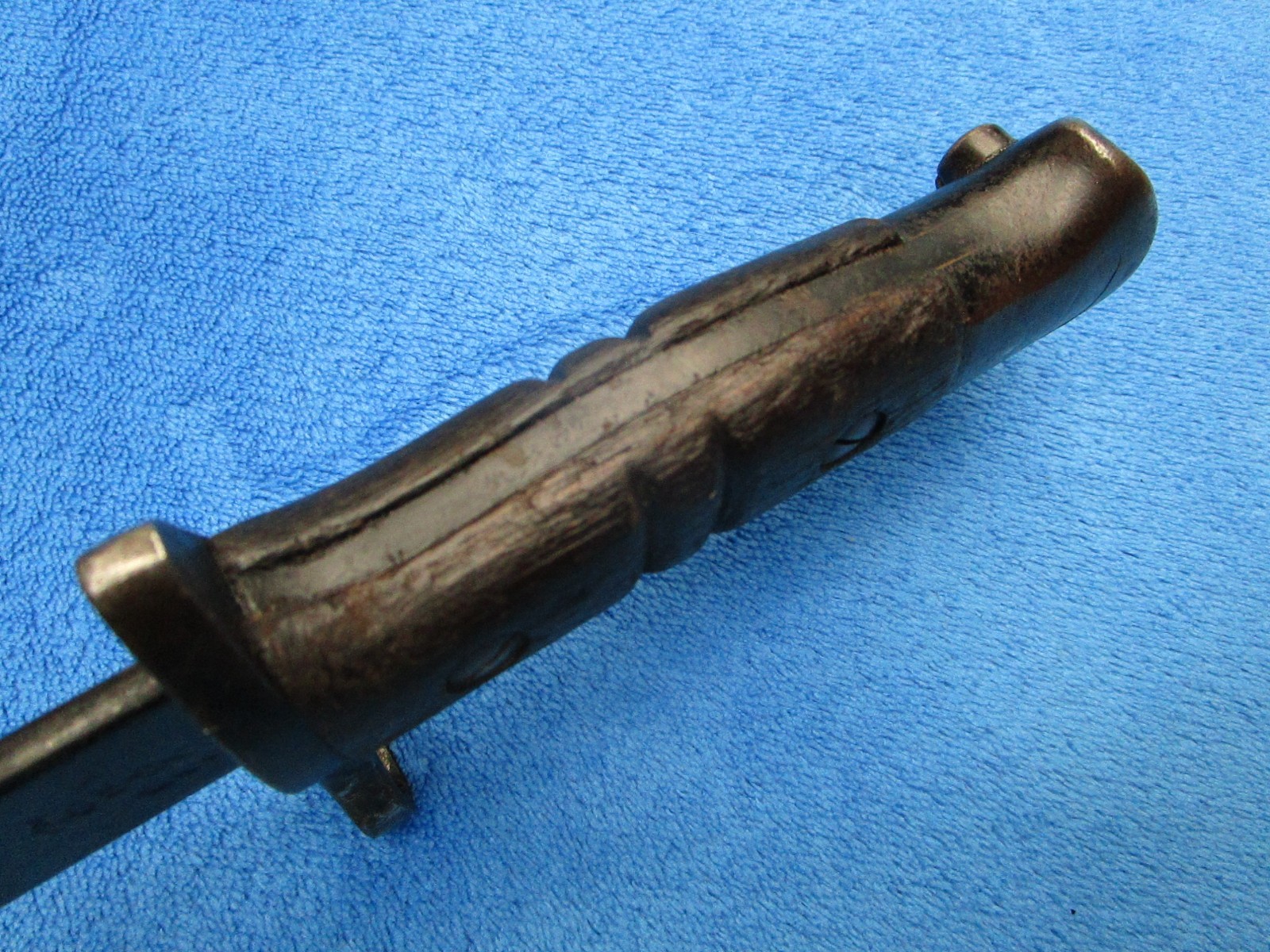 VINTAGE ORIGINAL US MADE BRITISH M1913 BAYONET AND SCABBARD MAKER REMINGTON 1917