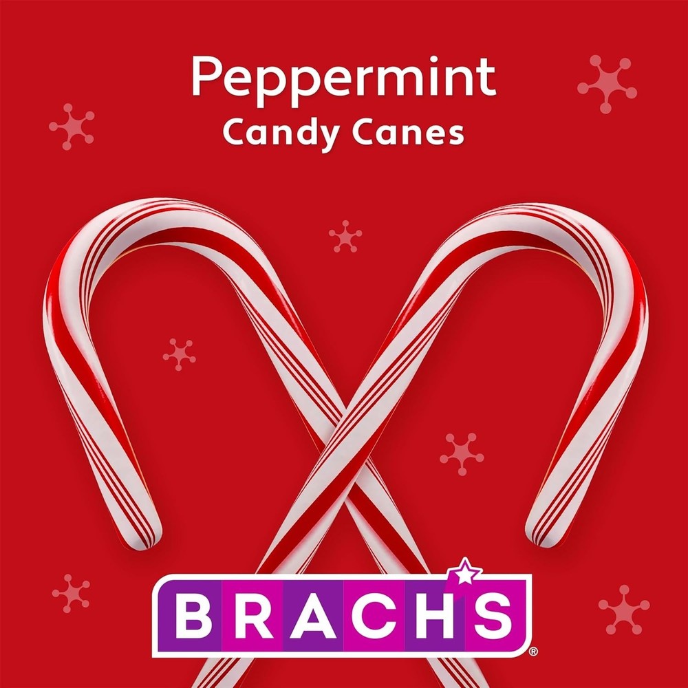 Refreshing Red & White Peppermint Canes, 12 Count – Festive Stocking Stuffers