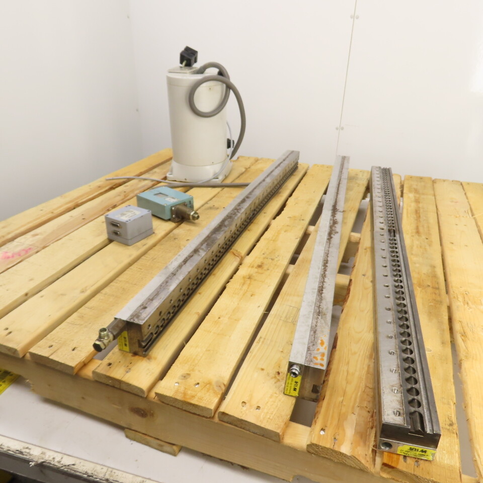 Wila Hydraulic Press Brake Die Clamping System For 10' (120") W/ Power Unit