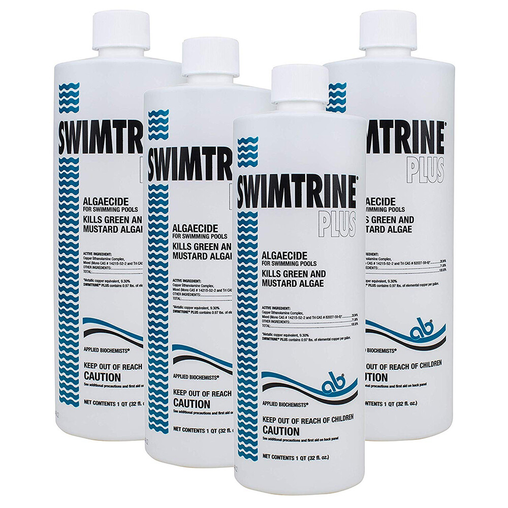 Applied Biochemists 406103A-04 Silvertrine Plus Algaecide, 4-Pack