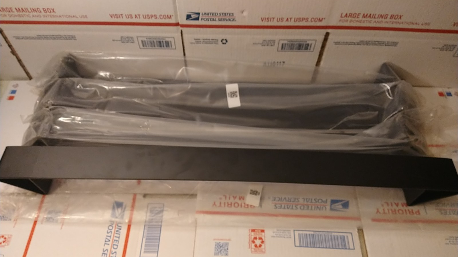 4 Pack Coil Rack/Chock, 33" Long, 10 Gauge Steel Flatbed Trailer Steel Coils