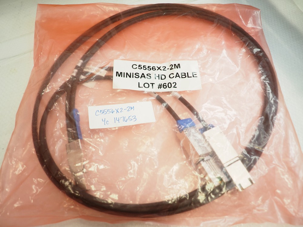 LEONI High Speed Cable C5556X2-2M Minisas HD Cable