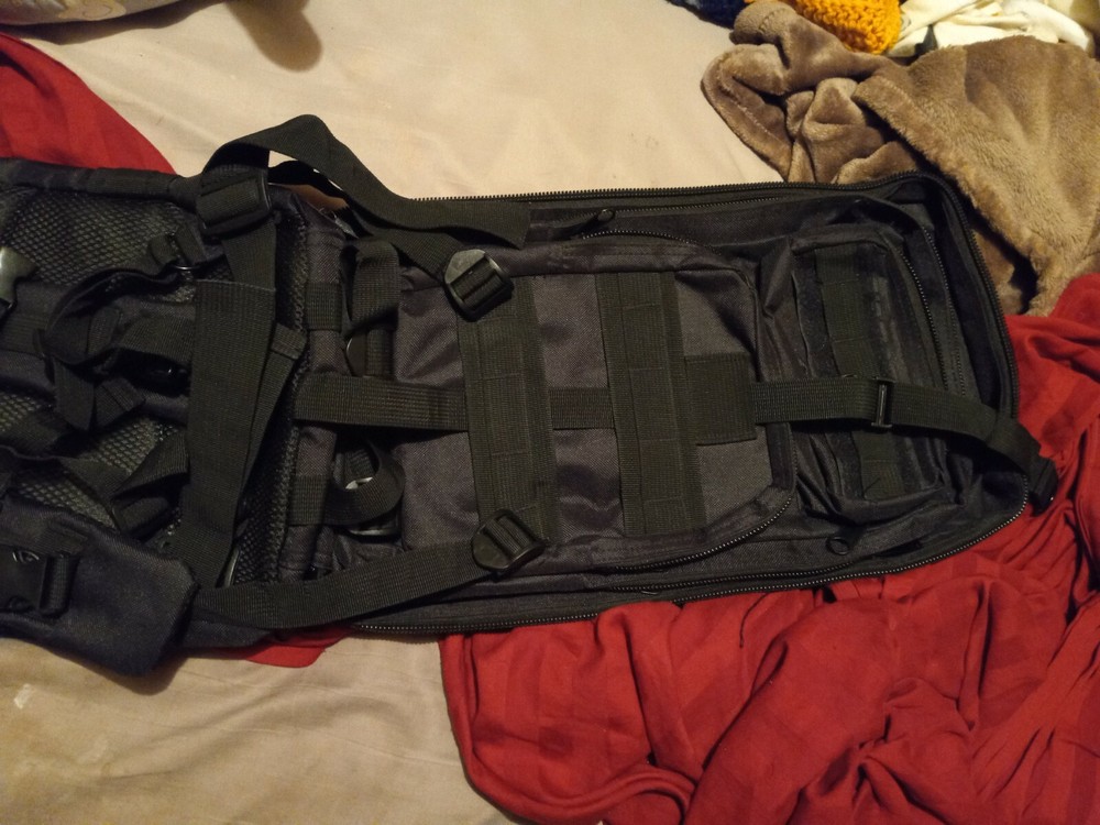 Military Molle Tactical Backpack Black