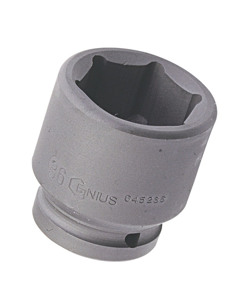 Genius Tools 3/4" Dr. 26mm Impact Socket (CR-Mo) - 645226