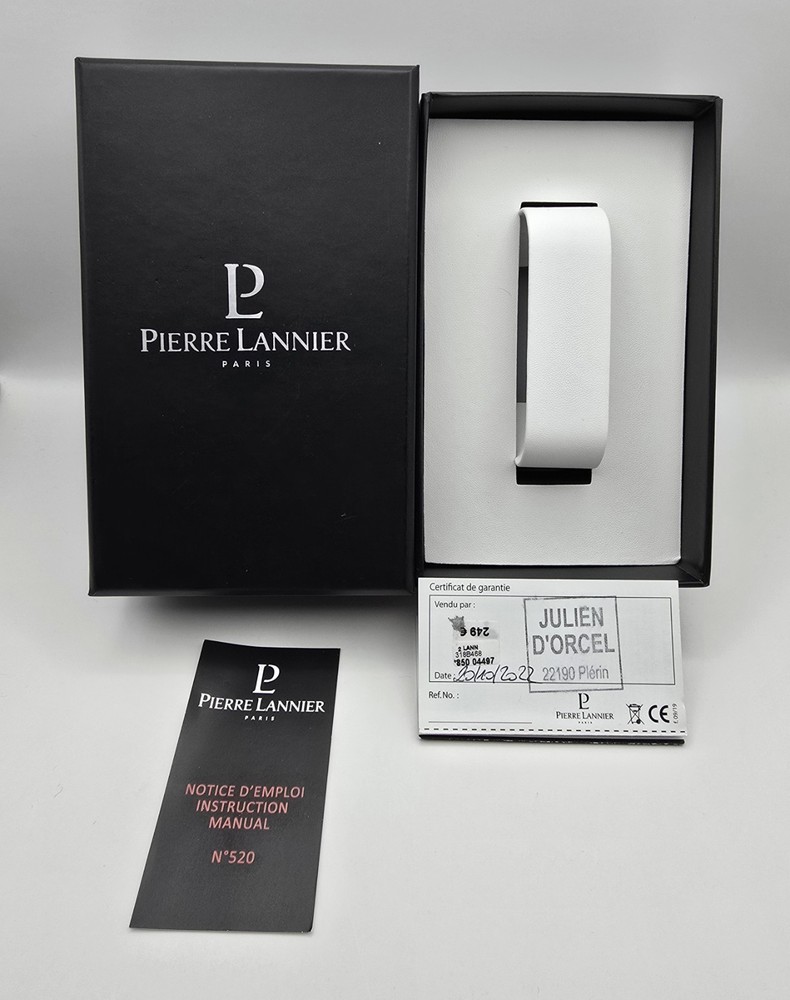 100% AUTHENTIC PIERRE LANNIER | Watch Box | BLACK EMPTY GIFT BOX