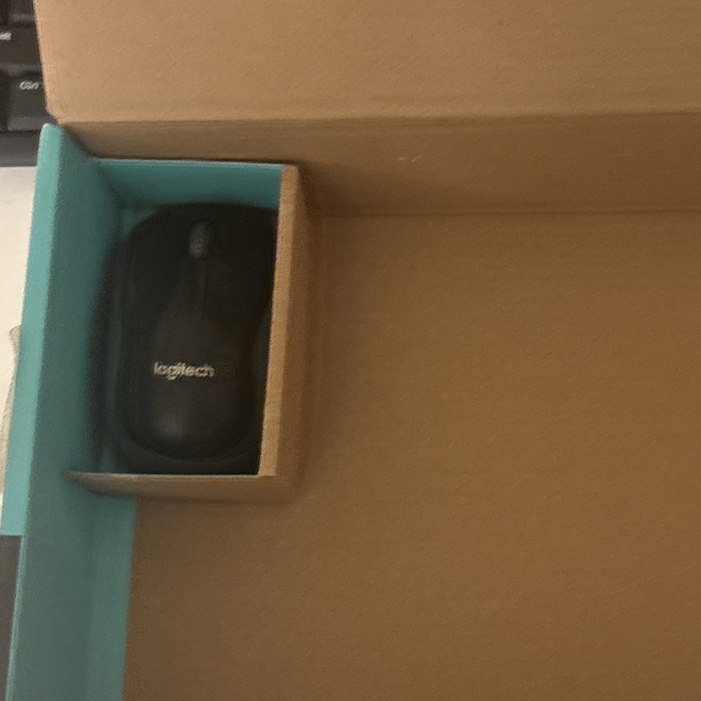 Logitech Advanced MK520 Wireless Keyboard and Mouse Combo Missing Mouse USB