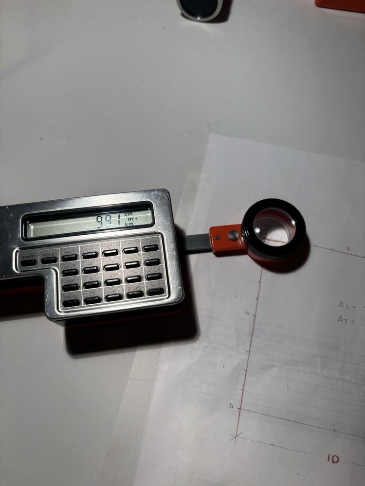 Planix 7 Digital Planimeter. Tested For Accuracy.Free Return