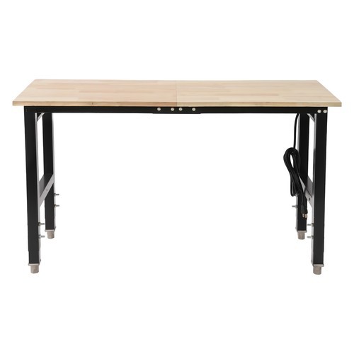 Workbench Heavy-Duty Work Table Freestanding Rectangular Work Bench Adjustable